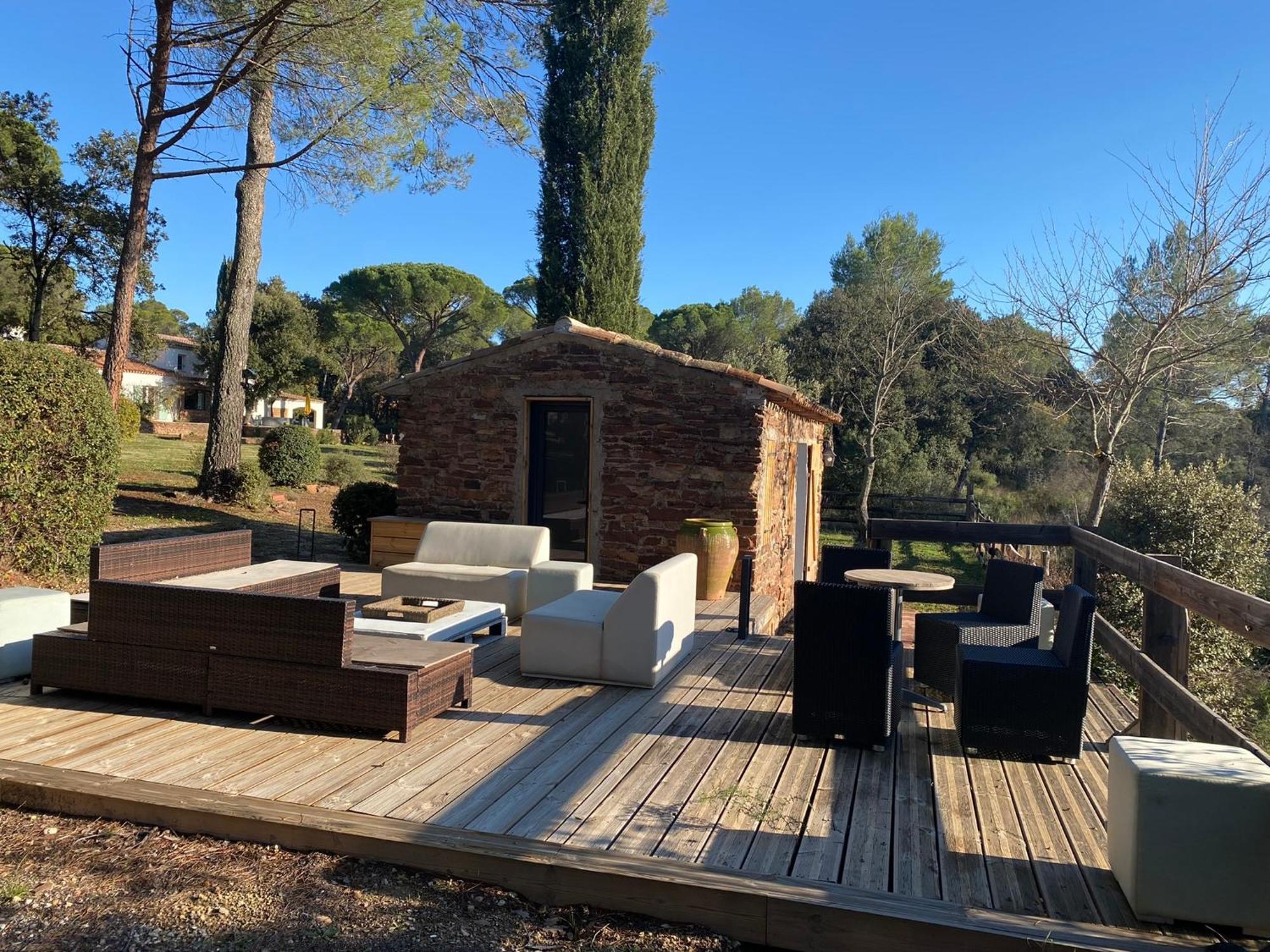 La Villa Le Cannet-des-Maures Exteriér fotografie