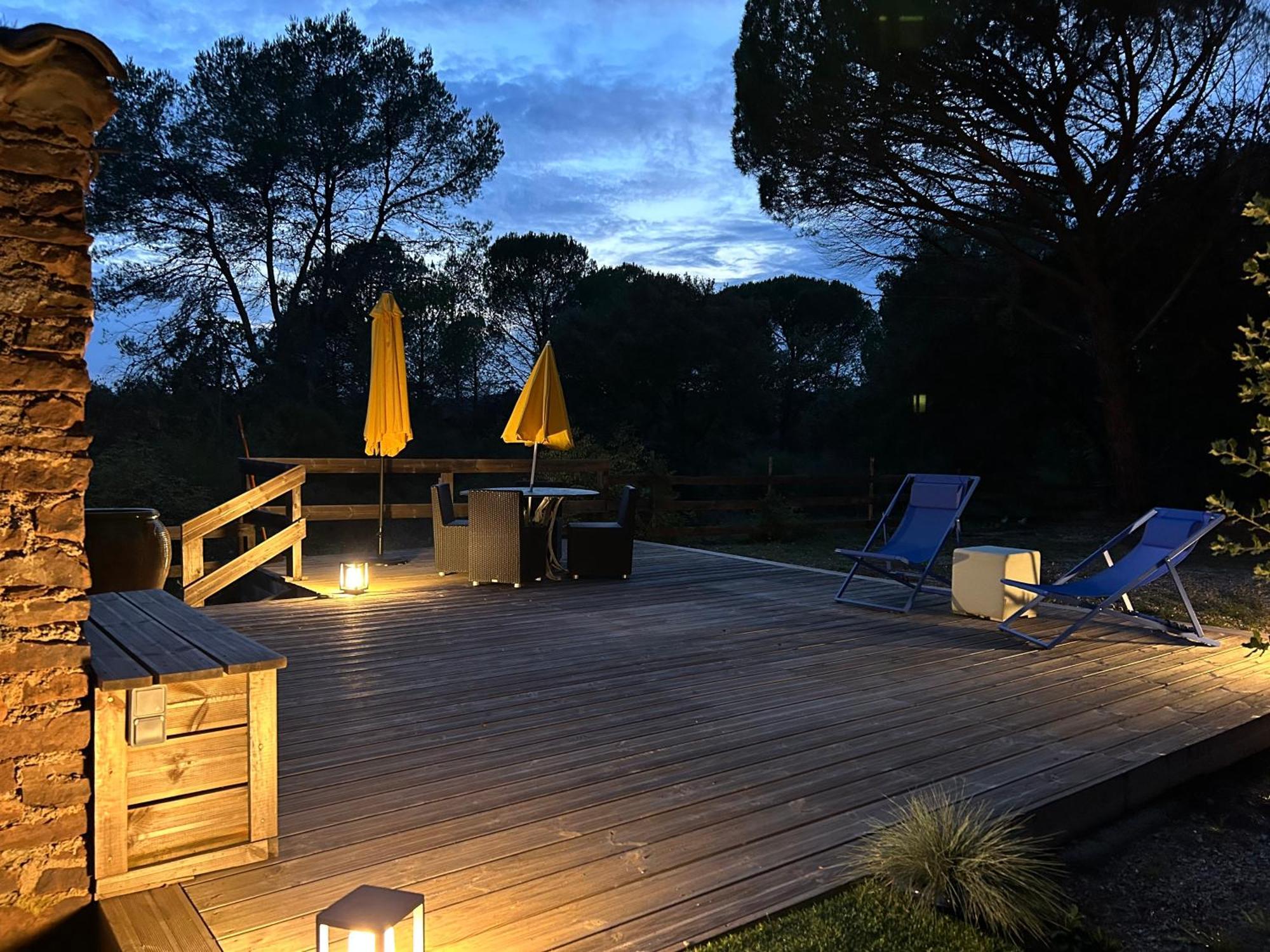 La Villa Le Cannet-des-Maures Exteriér fotografie